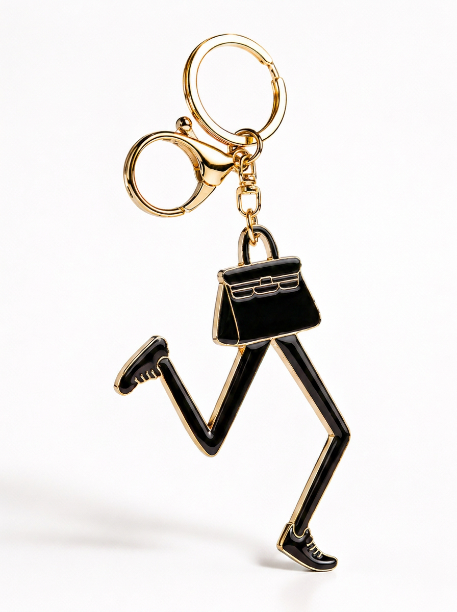 Bag Charm Dancing - Black
